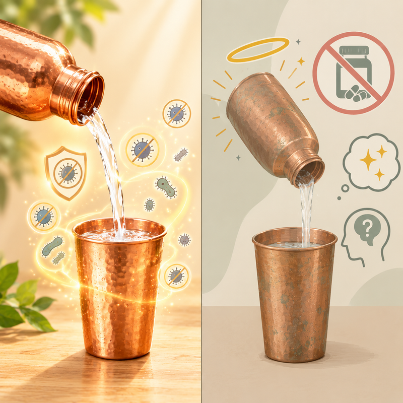 Debunking Myths: What Copper Water Can (and Can't) Do