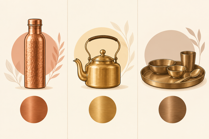 Brass vs Copper vs Bronze: Which Metal for Which Ritual?