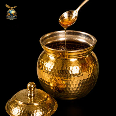 Brass Ghee Pot