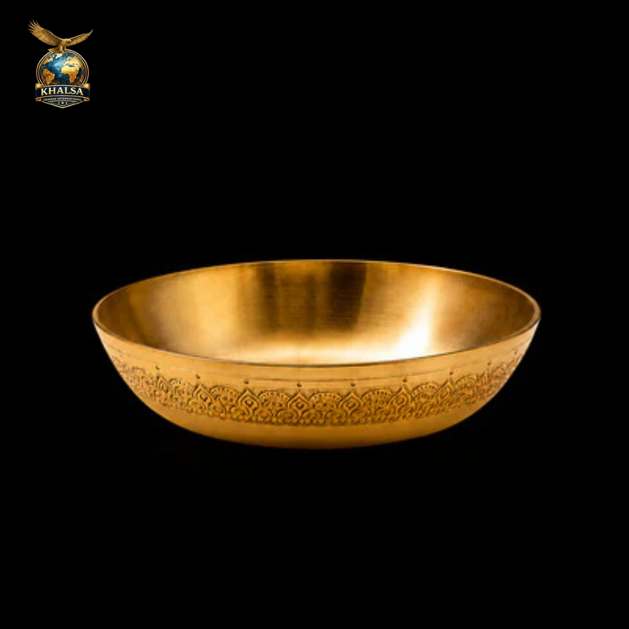 Brass Serving Bowl