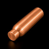 Plain Copper Water Bottle – Matte Finish (1000 ml)