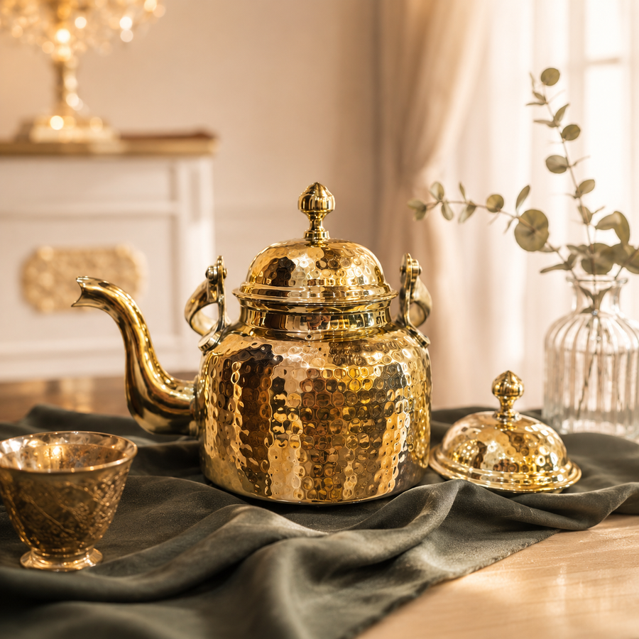 Brass Tea Pot / Kettle (1L)
