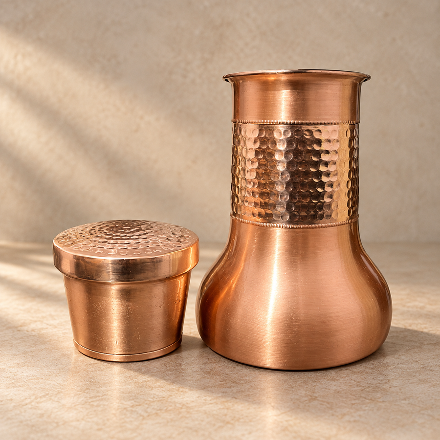 Copper Bedside Carafe