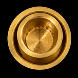 Brass South Indian Coffee Filter with Dabara Set