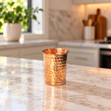 Hammered Copper Tumbler Set of 2 small lifestyle hero image